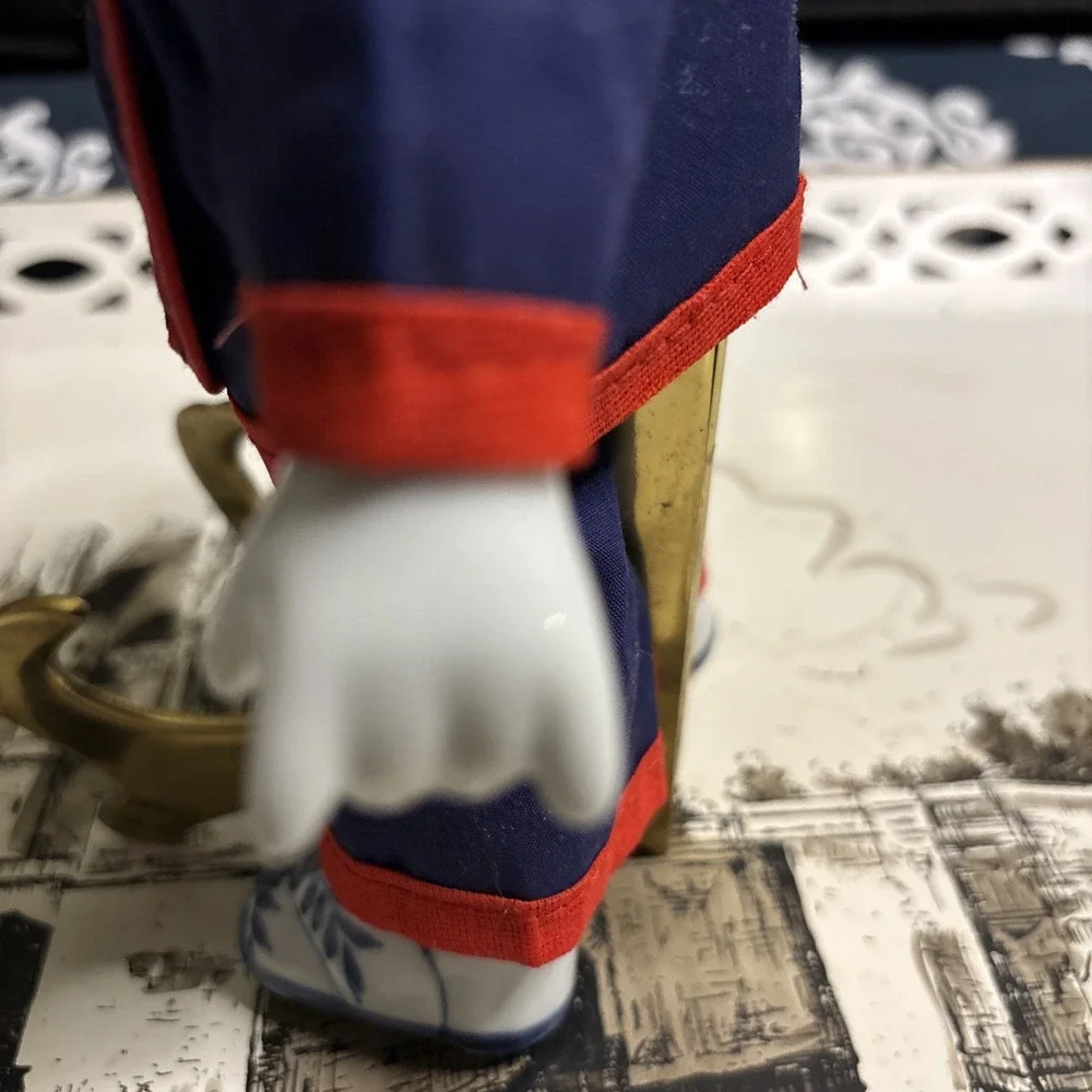 Asian Doll‎ Porcelain Hand Painted Details Face/Hair Design/Shoes And Clothing
